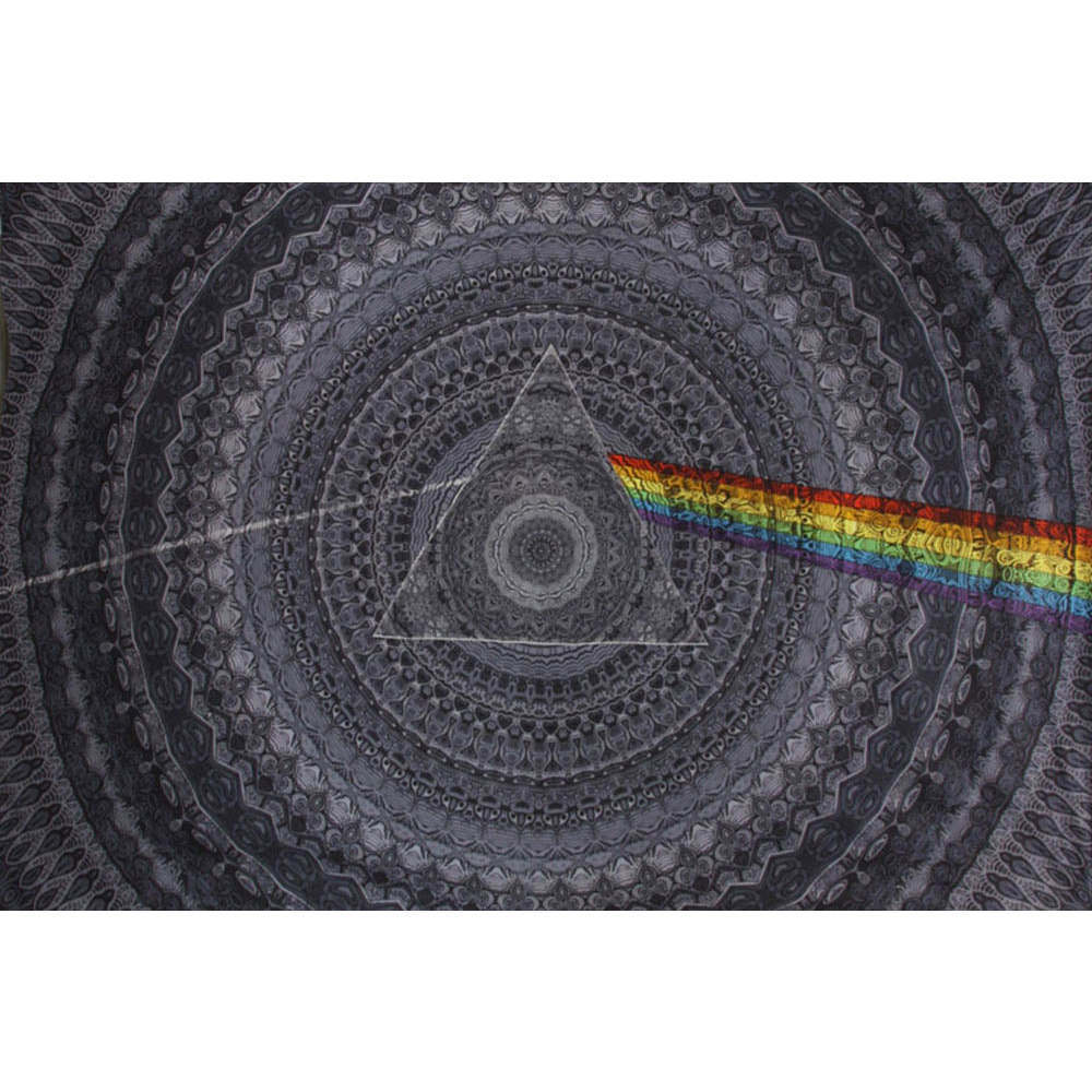 3D Pink Floyd The Dark Side of the Moon Shadow Tapestry by Sunshine Joy